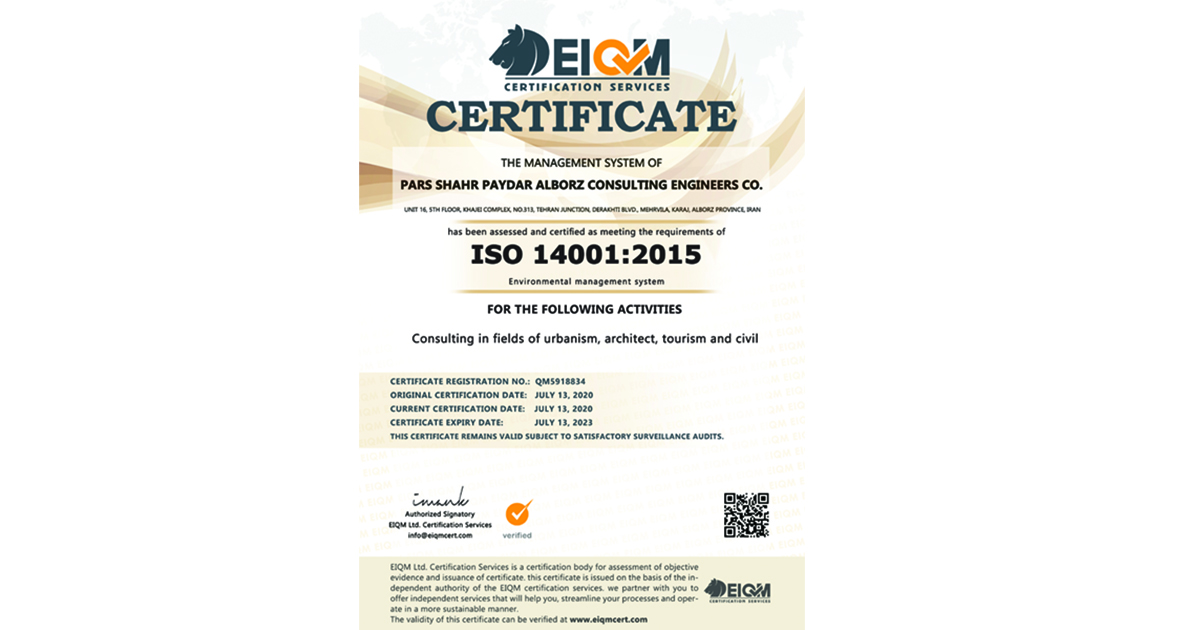  ISO 14001:2015Environmental management system